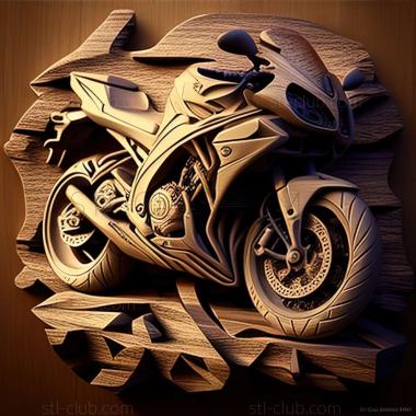 3D модель Yamaha FZ6 (STL)